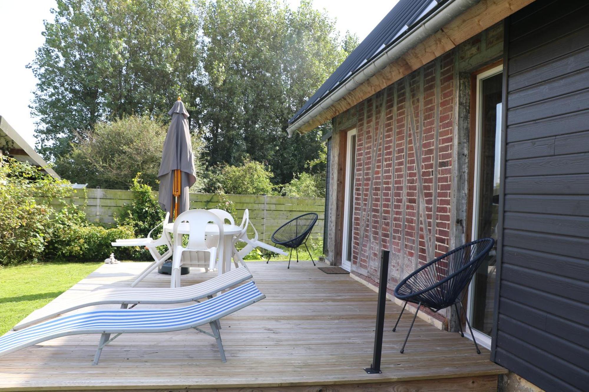 Jolie Maison En Bord De Mer A Pourville Hautot-sur-Mer Exterior foto